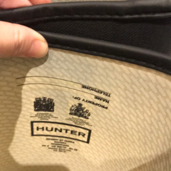 *SOLD* Ladies Hunter rain boots - Picture 10 of 12